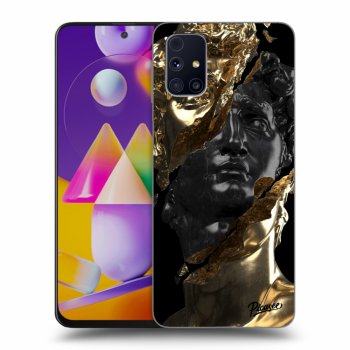 Maskica za Samsung Galaxy M31s - Gold - Black