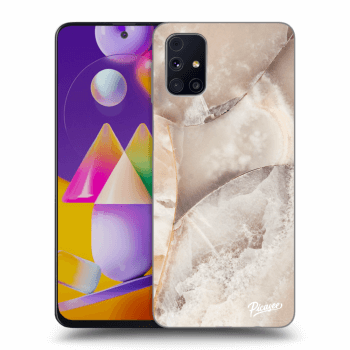 Maskica za Samsung Galaxy M31s - Cream marble