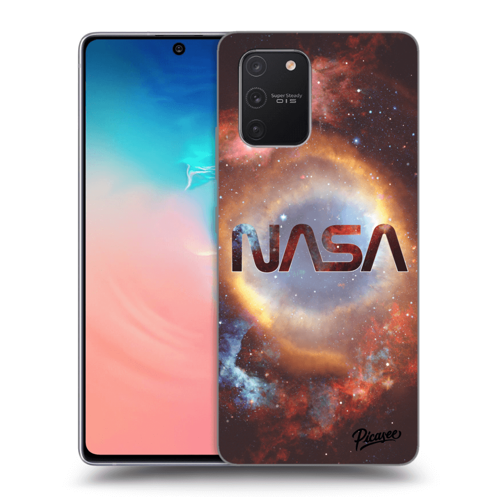 Picasee crna silikonska maskica za Samsung Galaxy S10 Lite - Nebula