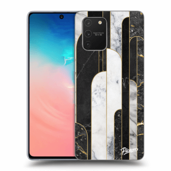 Maskica za Samsung Galaxy S10 Lite - Black & White tile