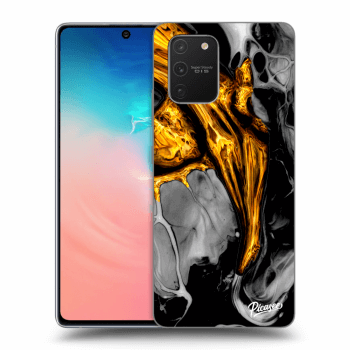 Maskica za Samsung Galaxy S10 Lite - Black Gold