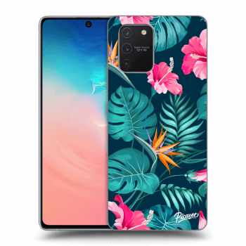 Maskica za Samsung Galaxy S10 Lite - Pink Monstera