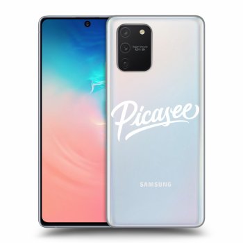 Picasee silikonska prozirna maskica za Samsung Galaxy S10 Lite - Picasee - White