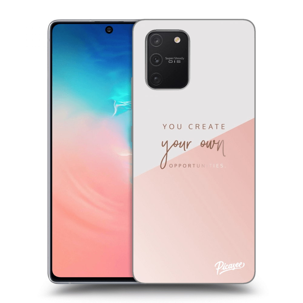 Picasee silikonska prozirna maskica za Samsung Galaxy S10 Lite - You create your own opportunities