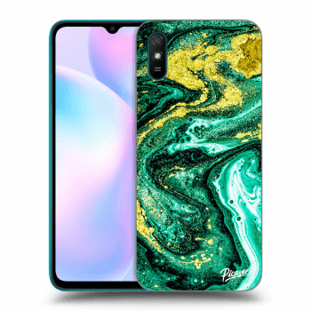 Maskica za Xiaomi Redmi 9A - Green Gold