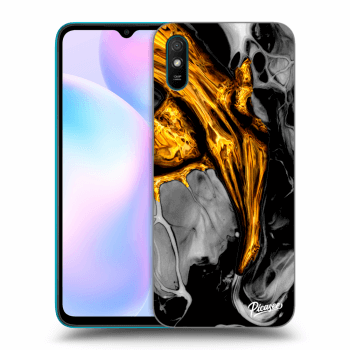 Maskica za Xiaomi Redmi 9A - Black Gold