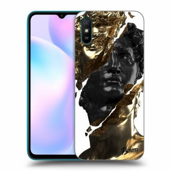 Maskica za Xiaomi Redmi 9A - Gold - Black