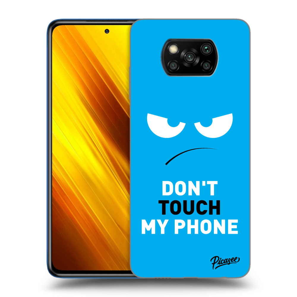 Picasee ULTIMATE CASE za Xiaomi Poco X3 - Angry Eyes - Blue
