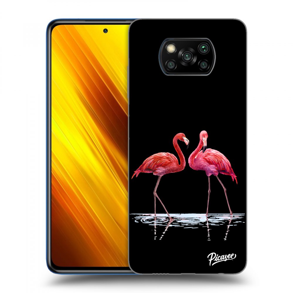 Picasee ULTIMATE CASE za Xiaomi Poco X3 - Flamingos couple