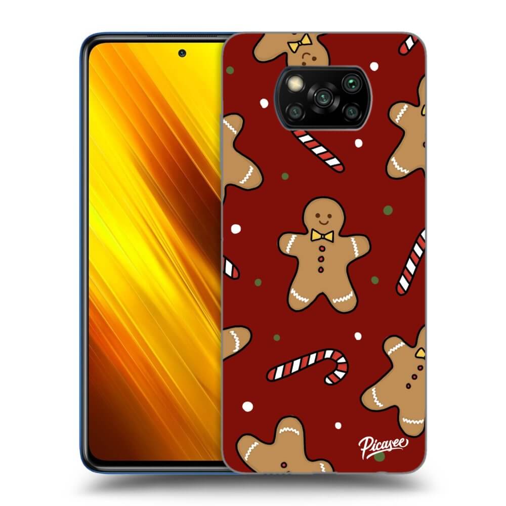 Picasee silikonska prozirna maskica za Xiaomi Poco X3 - Gingerbread 2