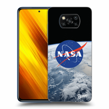 Picasee silikonska prozirna maskica za Xiaomi Poco X3 - Nasa Earth