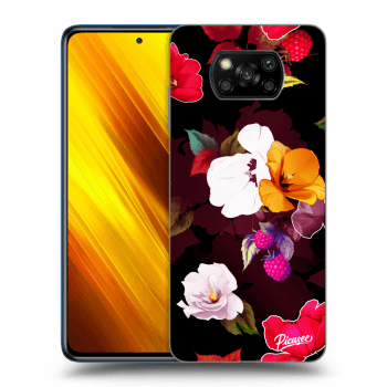 Maskica za Xiaomi Poco X3 - Flowers and Berries