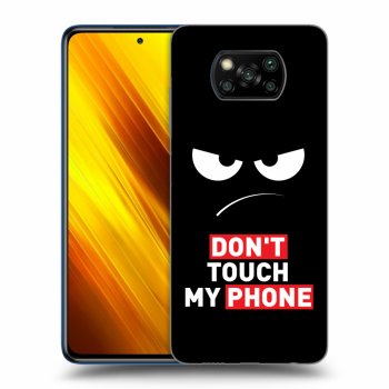 Maskica za Xiaomi Poco X3 - Angry Eyes - Transparent