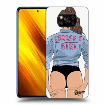 Maskica za Xiaomi Poco X3 - Crossfit girl - nickynellow