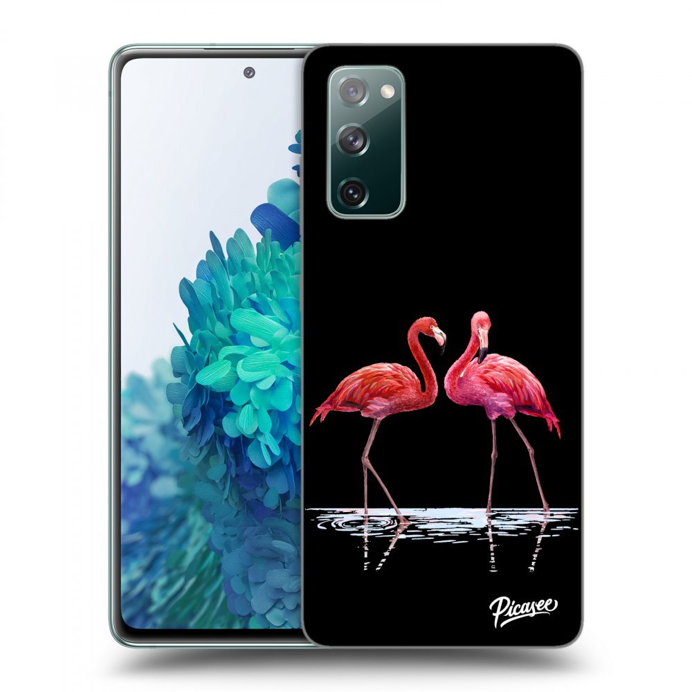 Picasee ULTIMATE CASE za Samsung Galaxy S20 FE - Flamingos couple