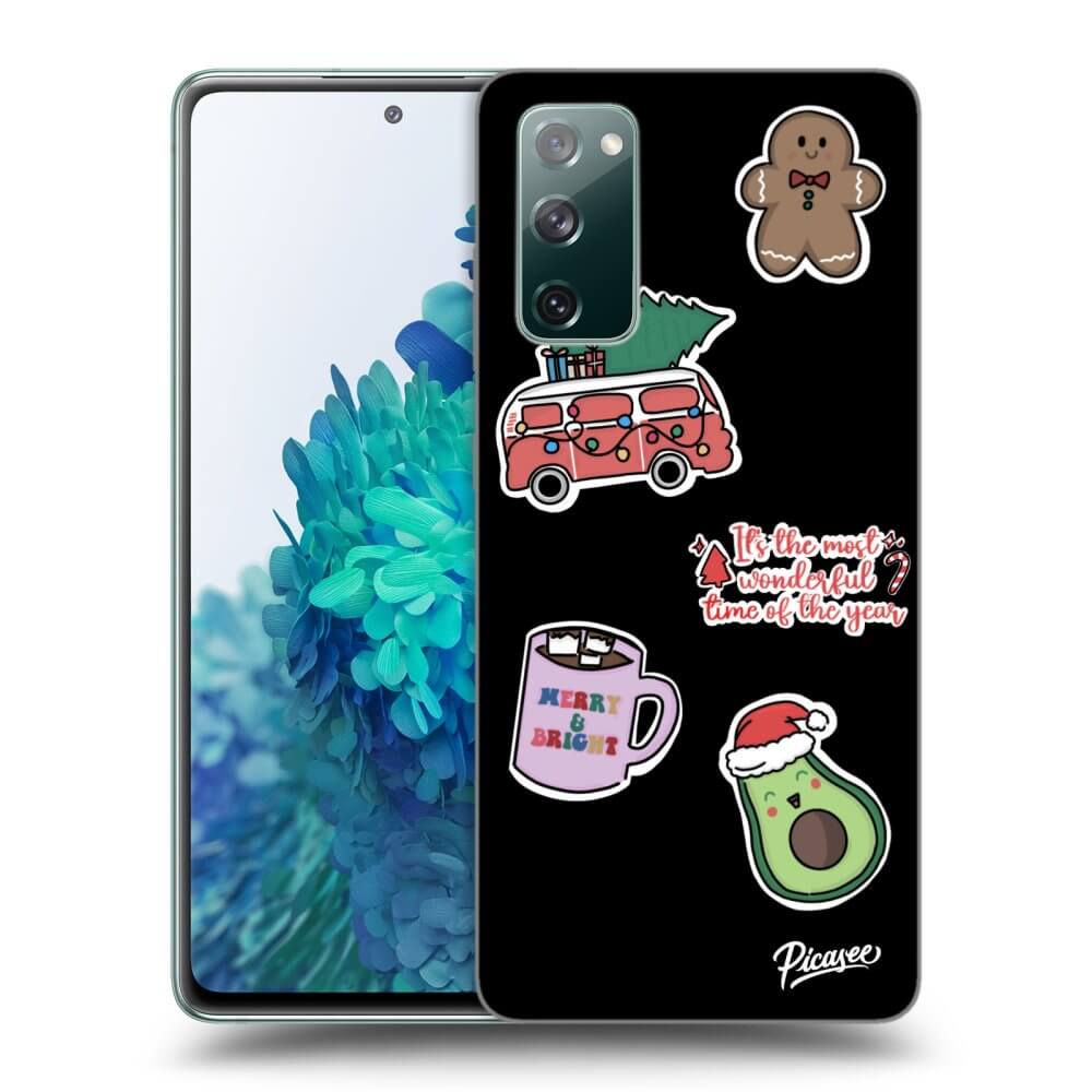 Picasee ULTIMATE CASE PowerShare za Samsung Galaxy S20 FE - Christmas Stickers