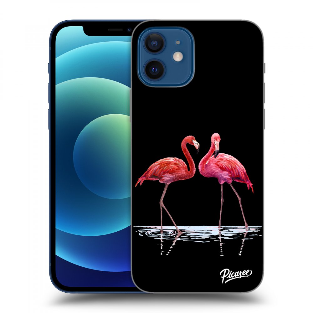 ULTIMATE CASE Za Apple IPhone 12 - Flamingos Couple