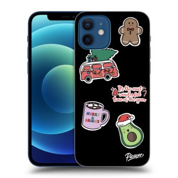 Picasee ULTIMATE CASE za Apple iPhone 12 - Christmas Stickers