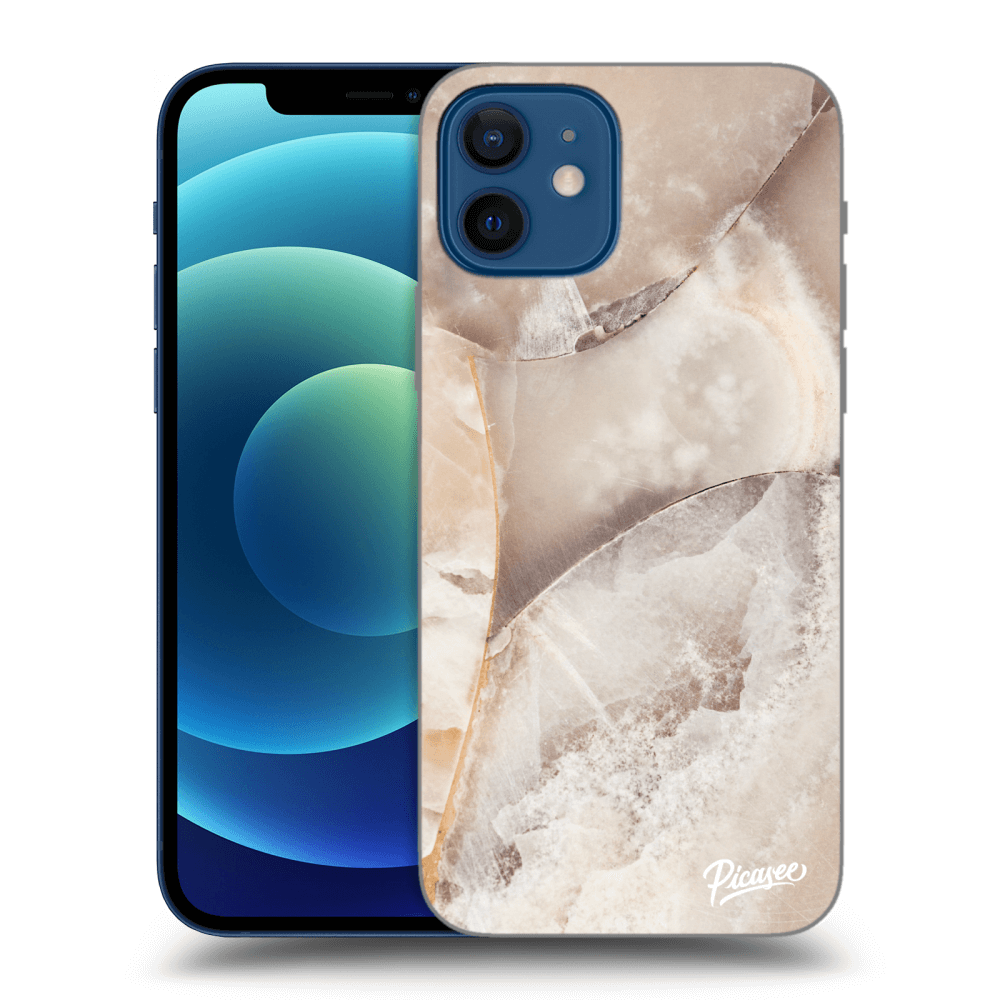 Picasee ULTIMATE CASE za Apple iPhone 12 - Cream marble