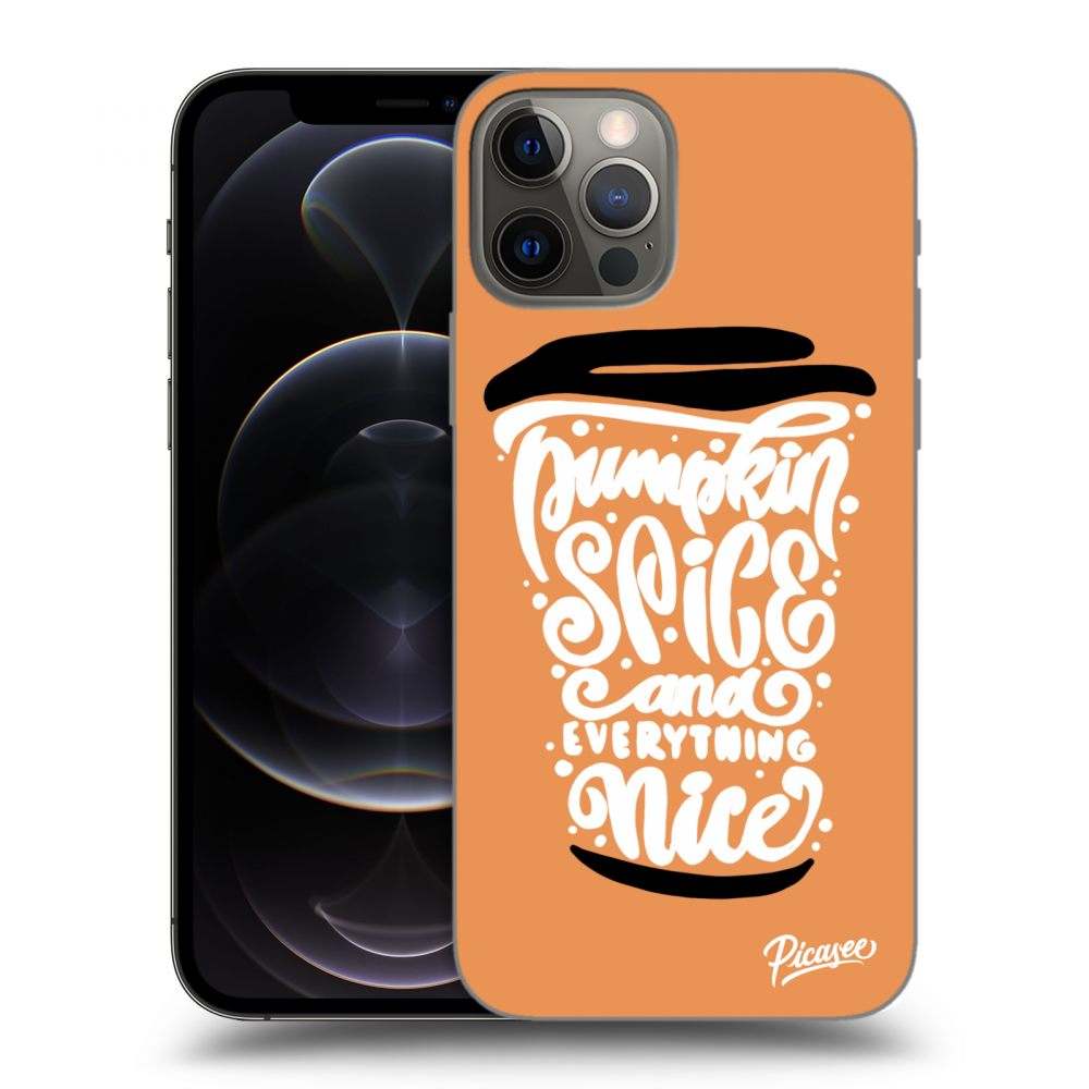 Picasee ULTIMATE CASE za Apple iPhone 12 Pro - Pumpkin coffee