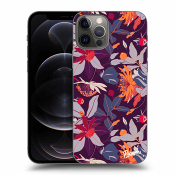 Maskica za Apple iPhone 12 Pro - Purple Leaf