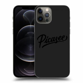 Picasee crna silikonska maskica za Apple iPhone 12 Pro - Picasee - black