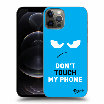 Maskica za Apple iPhone 12 Pro - Angry Eyes - Blue