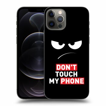 Maskica za Apple iPhone 12 Pro - Angry Eyes - Transparent