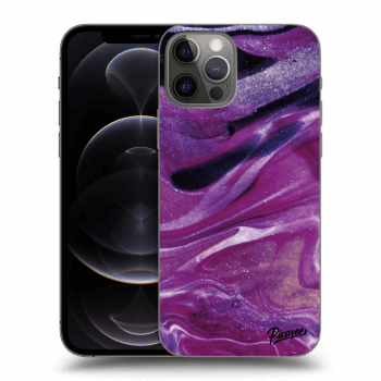 Maskica za Apple iPhone 12 Pro - Purple glitter