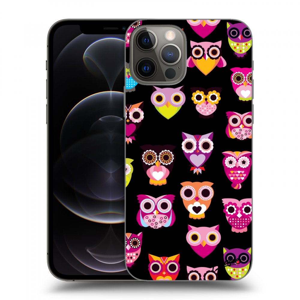 Picasee ULTIMATE CASE MagSafe za Apple iPhone 12 Pro - Owls