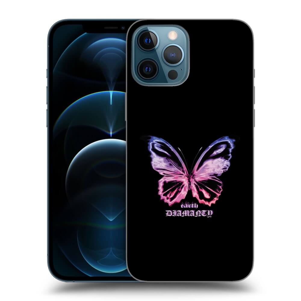 Picasee ULTIMATE CASE MagSafe za Apple iPhone 12 Pro Max - Diamanty Purple