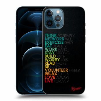 Picasee ULTIMATE CASE MagSafe za Apple iPhone 12 Pro Max - Motto life