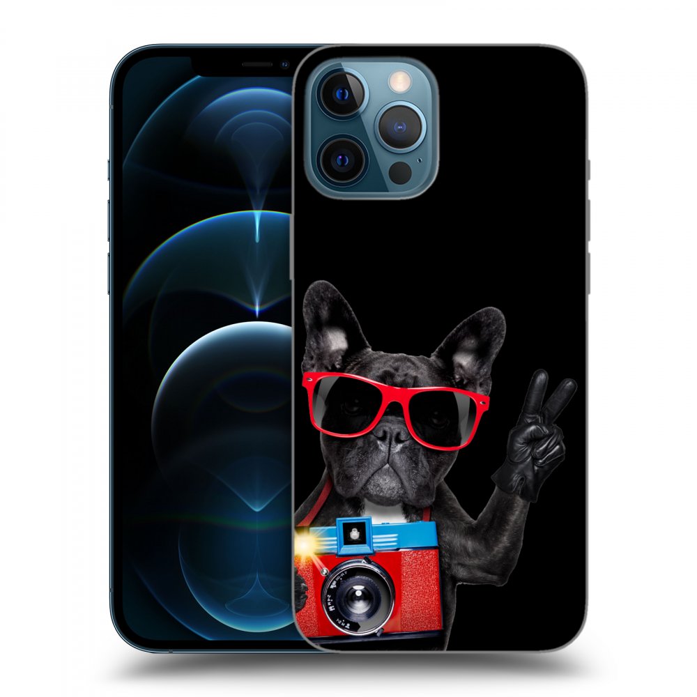 Picasee ULTIMATE CASE MagSafe za Apple iPhone 12 Pro Max - French Bulldog