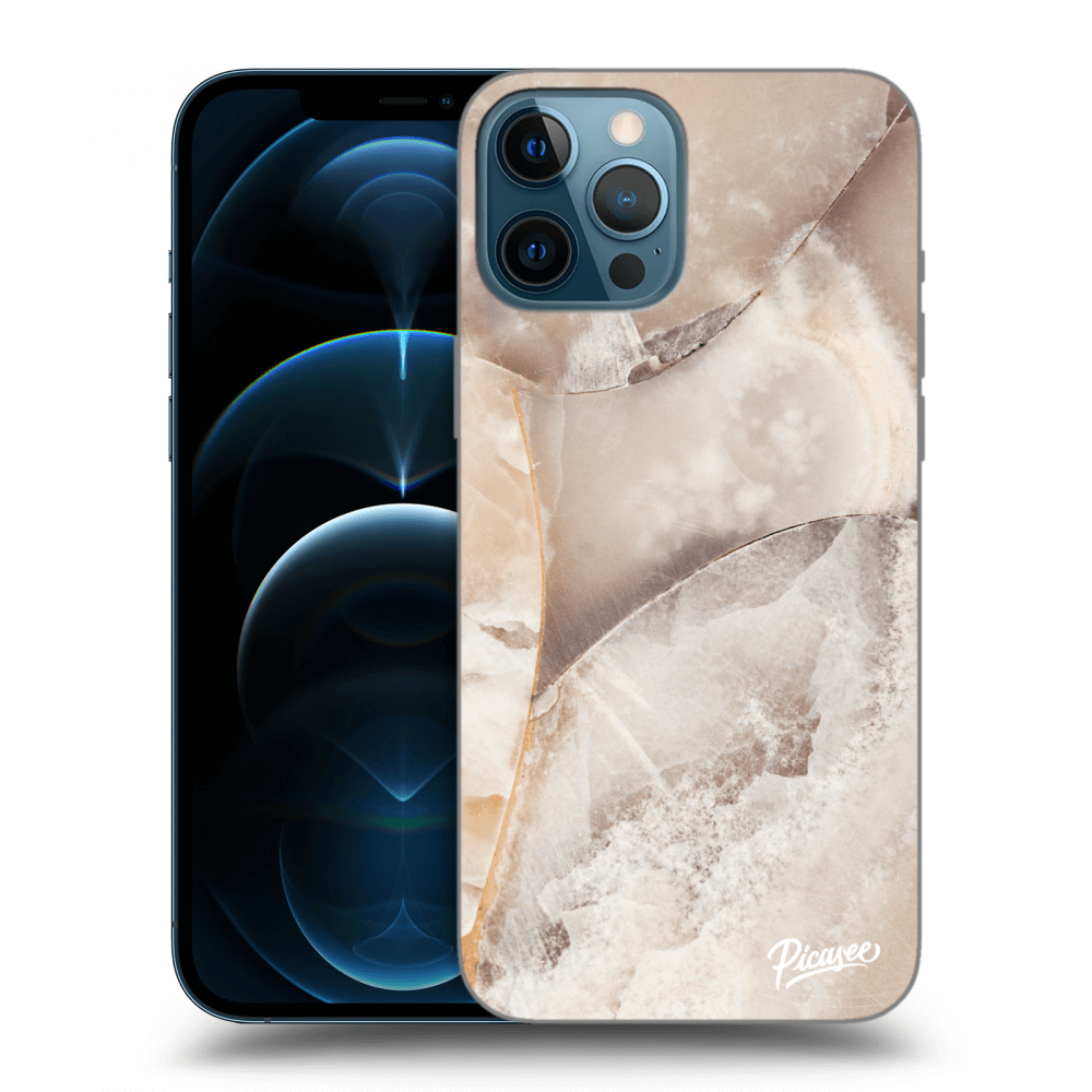 Picasee ULTIMATE CASE za Apple iPhone 12 Pro Max - Cream marble