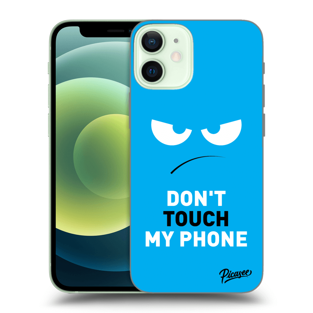 Picasee ULTIMATE CASE za Apple iPhone 12 mini - Angry Eyes - Blue