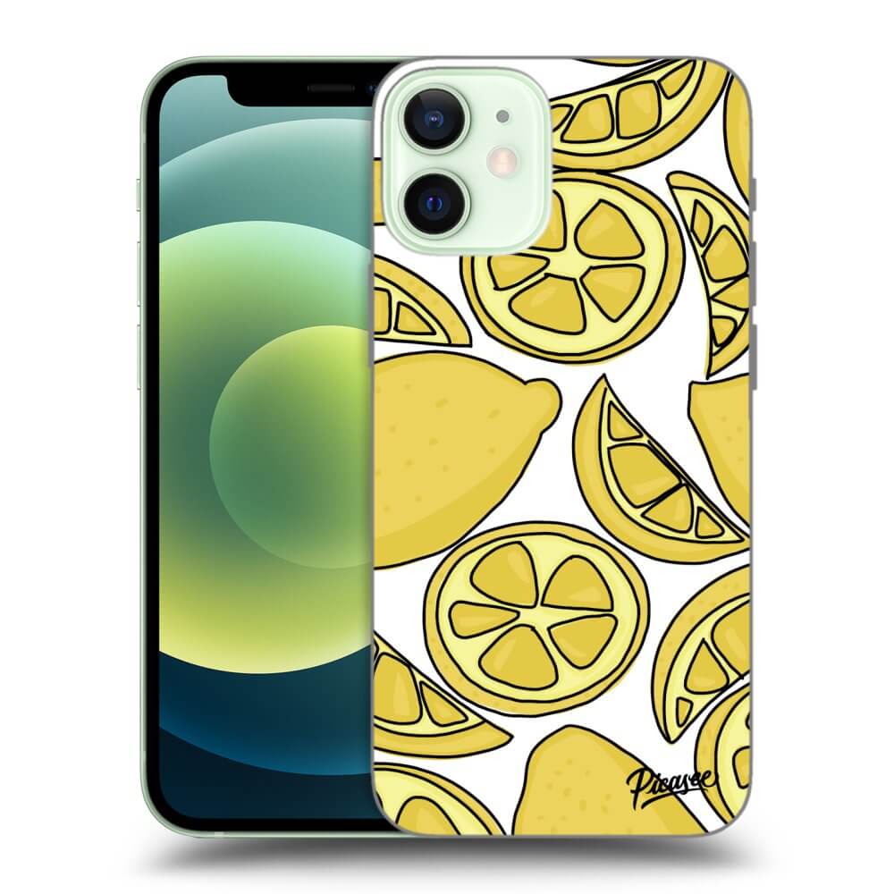 Picasee ULTIMATE CASE MagSafe za Apple iPhone 12 mini - Lemon