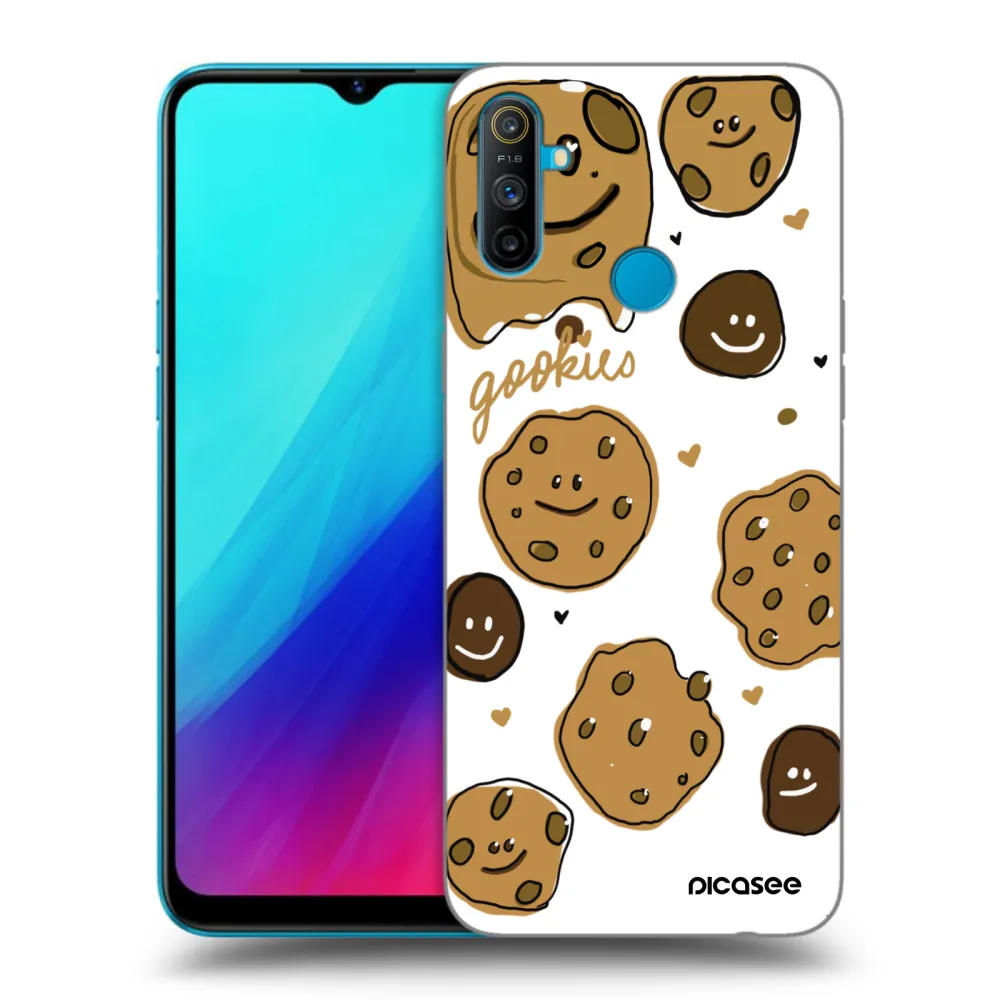 Picasee crna silikonska maskica za Realme C3 - Gookies