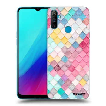 Maskica za Realme C3 - Colorful roof