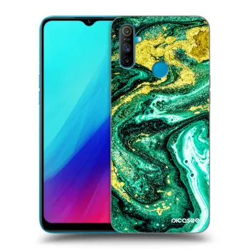 Maskica za Realme C3 - Green Gold