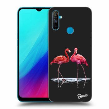 Maskica za Realme C3 - Flamingos couple