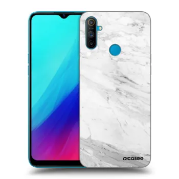 Maskica za Realme C3 - White marble