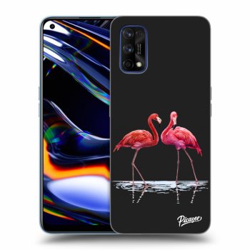 Maskica za Realme 7 Pro - Flamingos couple
