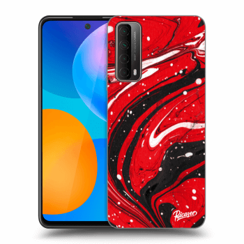 Maskica za Huawei P Smart 2021 - Red black