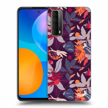 Maskica za Huawei P Smart 2021 - Purple Leaf