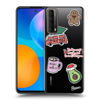 Maskica za Huawei P Smart 2021 - Christmas Stickers