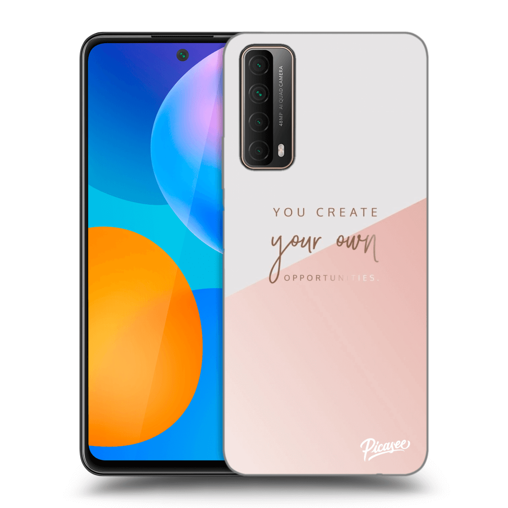 Picasee silikonska prozirna maskica za Huawei P Smart 2021 - You create your own opportunities