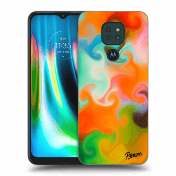 Picasee silikonska prozirna maskica za Motorola Moto G9 Play - Juice