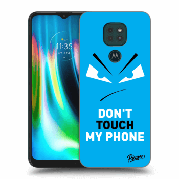 Maskica za Motorola Moto G9 Play - Evil Eye - Blue