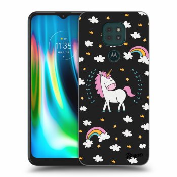 Maskica za Motorola Moto G9 Play - Unicorn star heaven