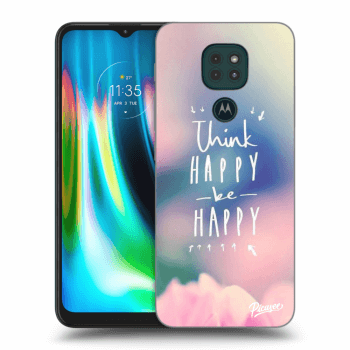 Maskica za Motorola Moto G9 Play - Think happy be happy